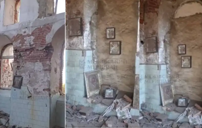 На Дніпропетровщині окупанти зруйнували 150-річний Свято-Вознесенський храм