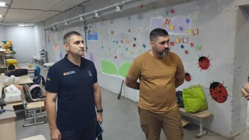 На Криворіжжі перевіряють шкільні укриття перед стартом нового навчального року