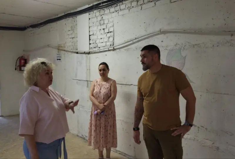 На Криворіжжі перевіряють шкільні укриття перед стартом нового навчального року